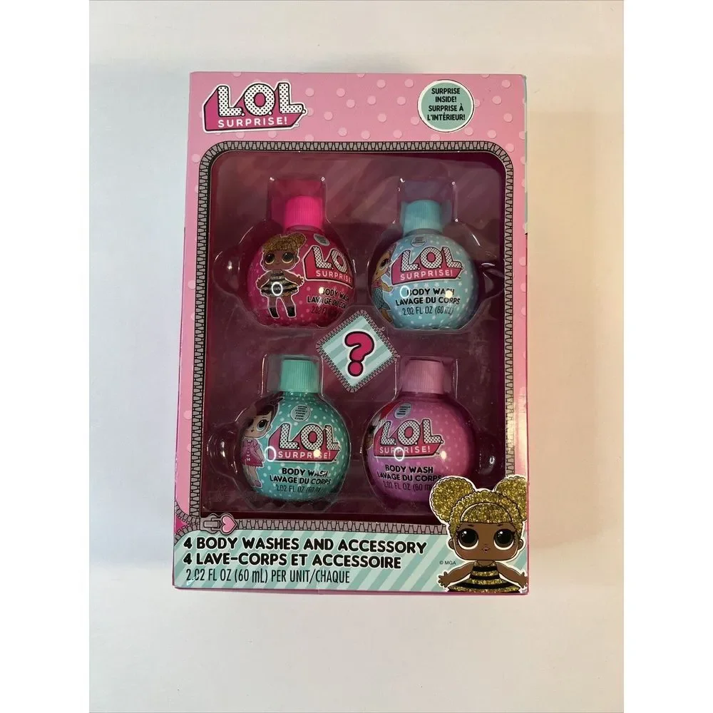 LOL Surprise! Kids Body‎ Wash And Accessory Set Mystery Suprise Inside NIB